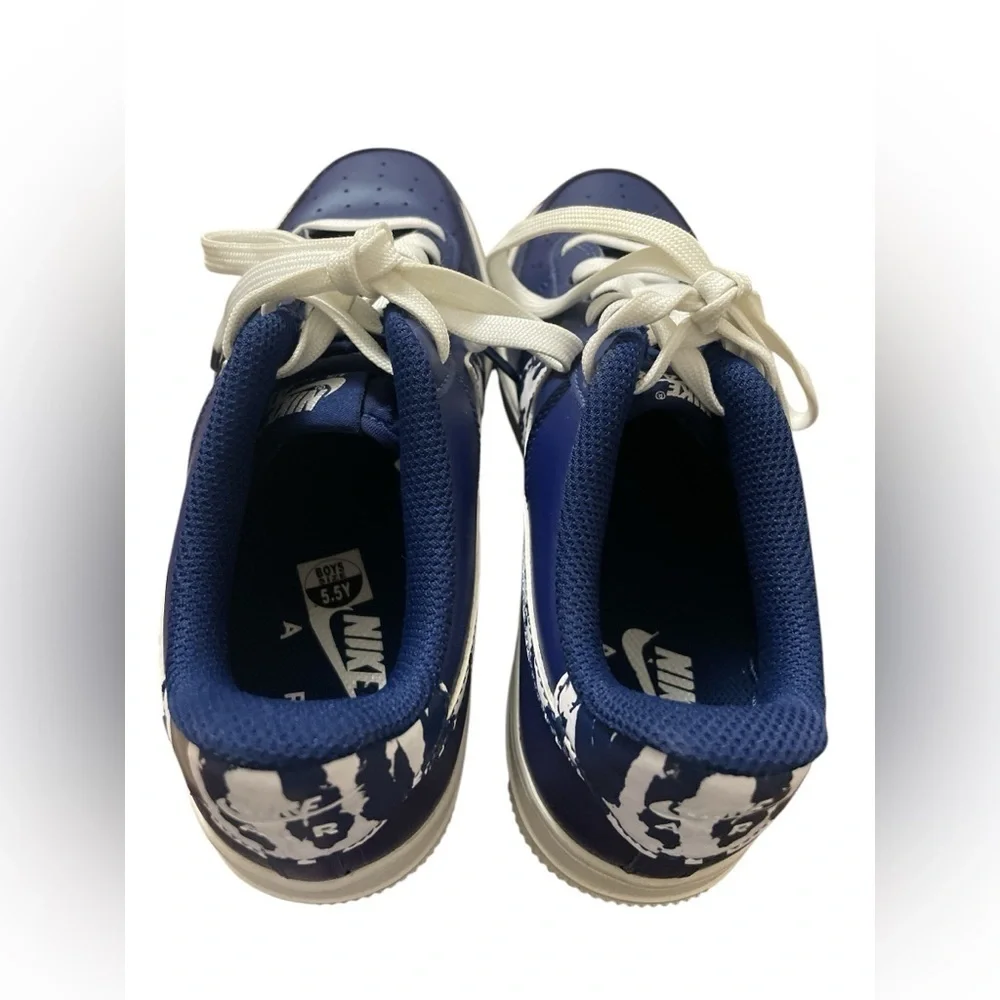 Nike Air Force 1 Low Kybrid Blue Void White 5.5YOUTH